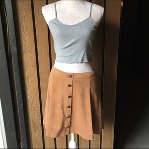 Gray Urban Outfitters Crop Top