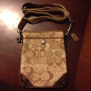 Coach cross body bag