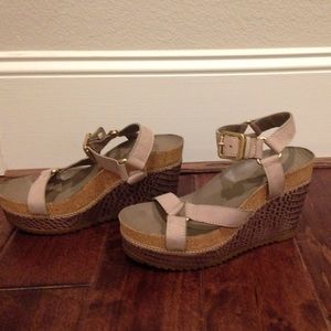Tory Bruch platform sandals