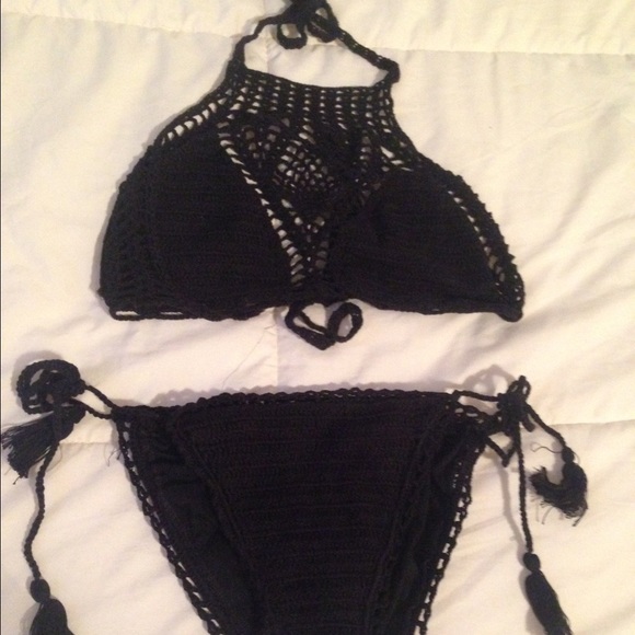Cupshe Crochet Bikini Size Small