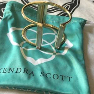 Kendra Scott Gavin Cuff Ivory Mother of Pearl