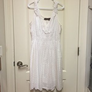 White summer dress