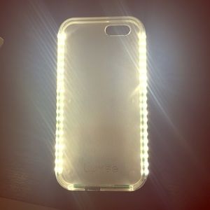 *Brand New* Lumee Rose Gold Iphone 6 light up case