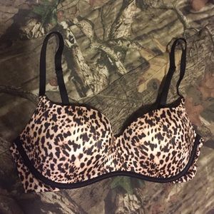 Leopard Print VS Balconet Bra