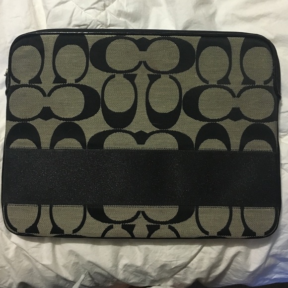 Coach laptop sleeve