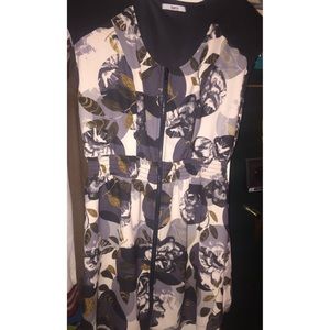 Bar iii Cap Sleeve Dress with Zipper Front