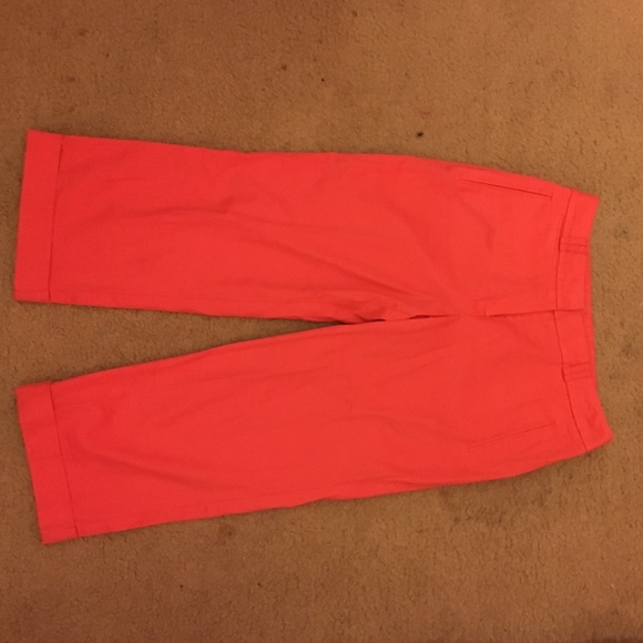 Coral colored pants