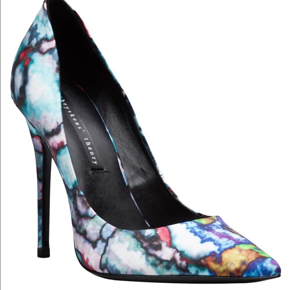 Theyskens' Theory "Edna" Satin Pump (unworn)