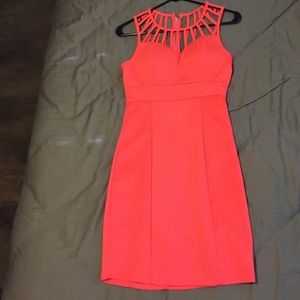 Bright short dress