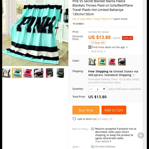 FAKE VS BLANKETS ARE BEING SOLD TO YOU EVEN SHERPA - Picture 3 of 4