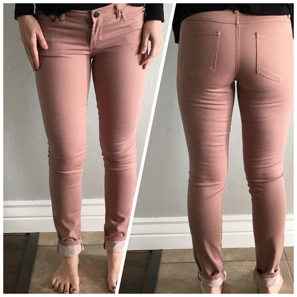 Pale pink pants