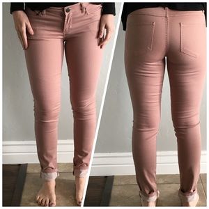 Pale pink pants