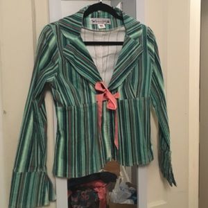 Gorgeous green blazer, bebop & wally