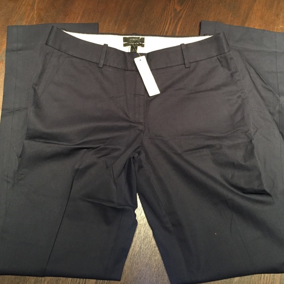 J Crew Bristol Trouser Stretch Cotton