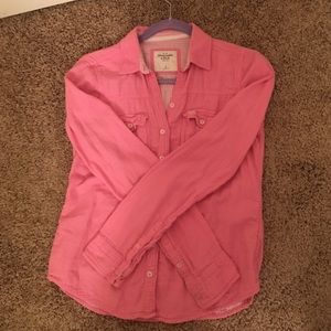 Abercrombie&Fitch Bubble Gum Button-Up