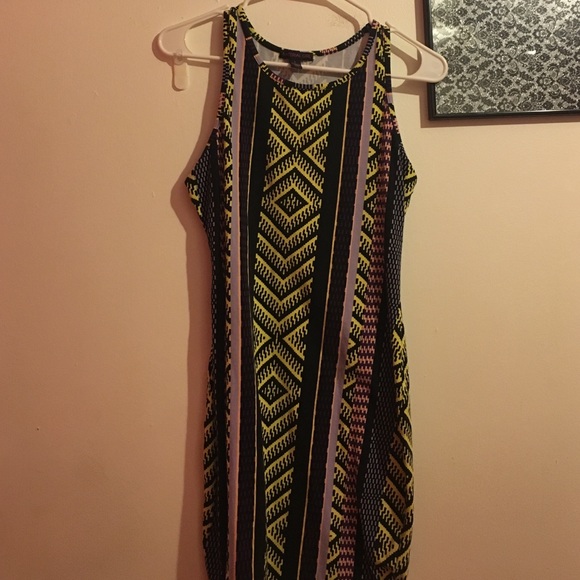 Tribal print dress