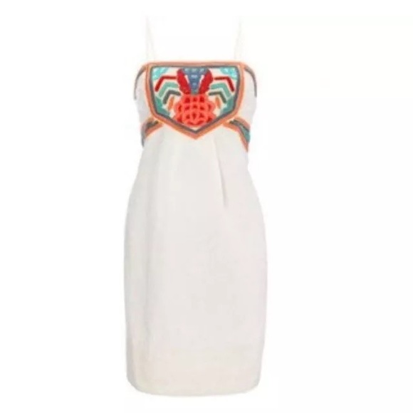 French connection beaded tank dress
