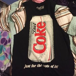 Diet Coke muscle tee