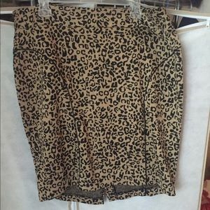 Cheetah skirt