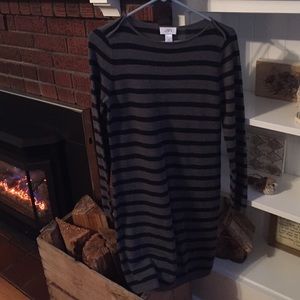 Ann Taylor loft fitted sweater dress