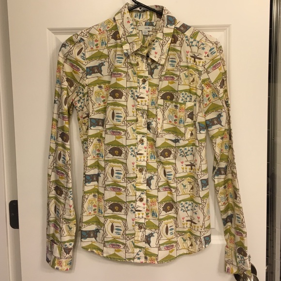 ❌sold❌ Anthropologie Button-down by Odille