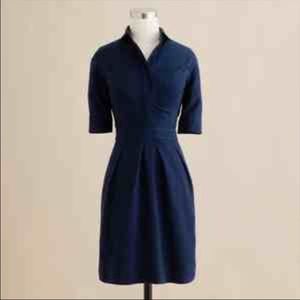 J.CREW Ruthie shirtdress in Navy! Never Worn!
