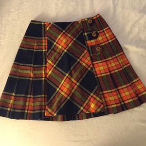 Vintage Plaid Skirt
