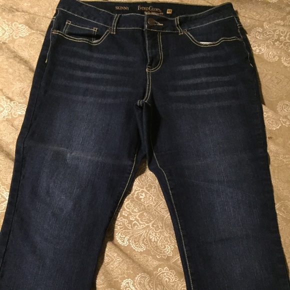 Dark skinny jeans