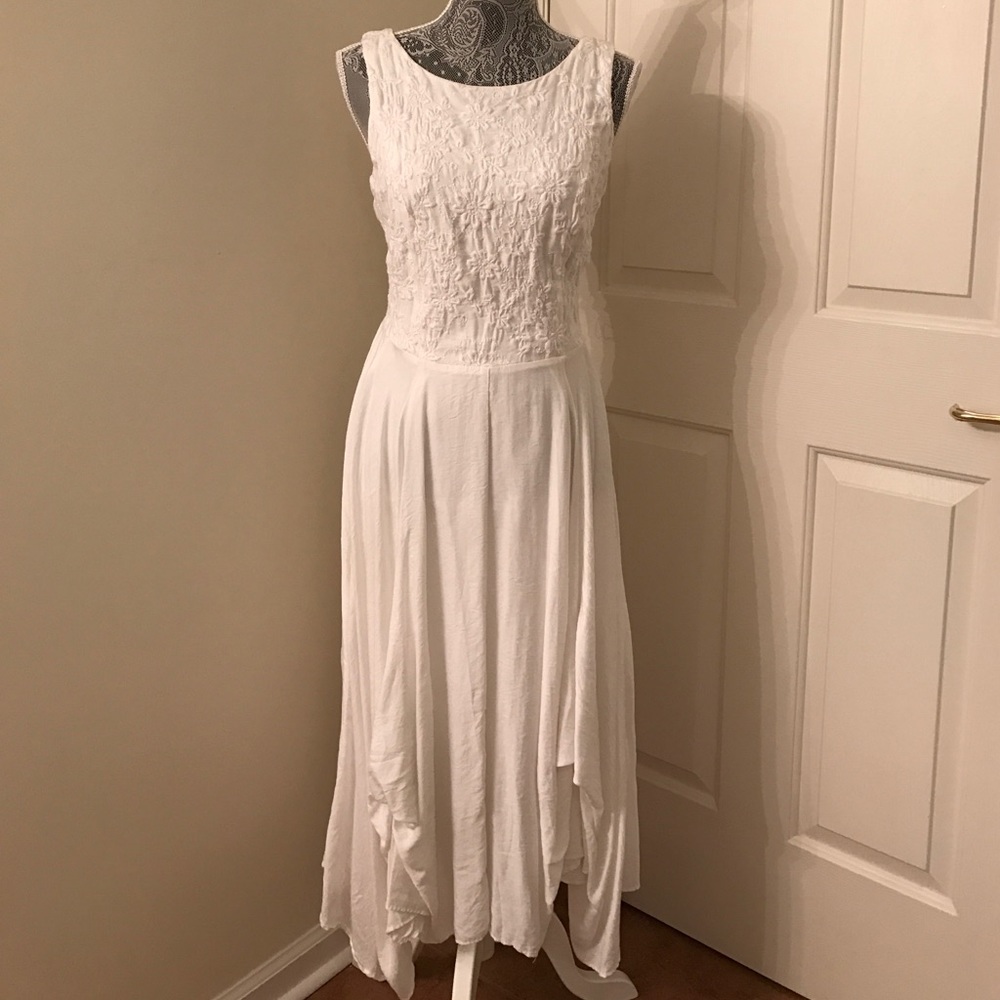 White dress