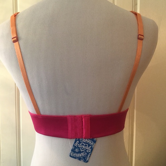 NWT FREE PEOPLE SATIN V-WIRE LINED LACE - Picture 3 of 4