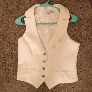 Forever 21 White Vest