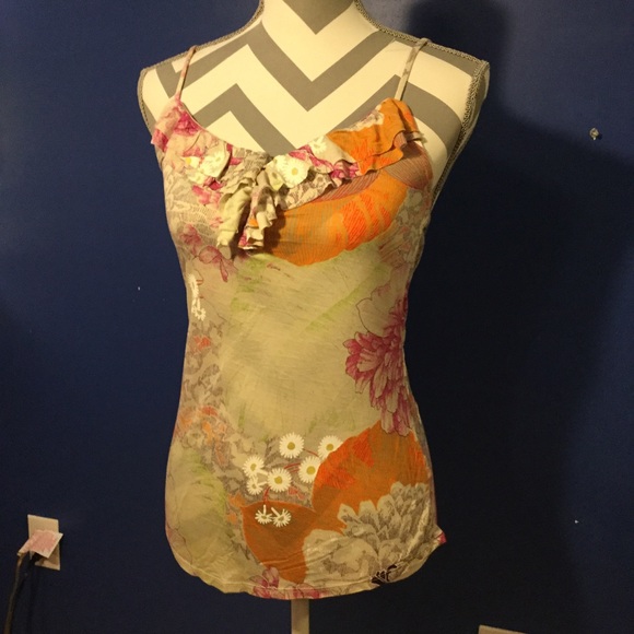 Flowered Cami