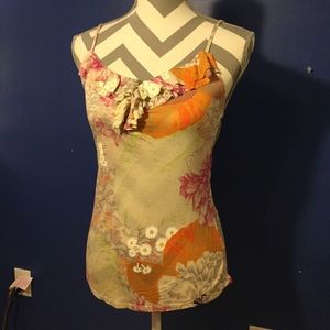 Flowered Cami