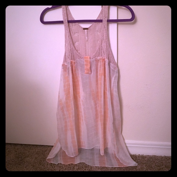 Free People Chiffon Tunic!