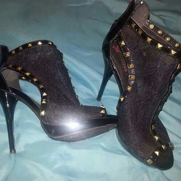 Justfab studded heels