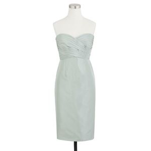 Jcrew Kristin bridesmaid dress in dusty shale sz4