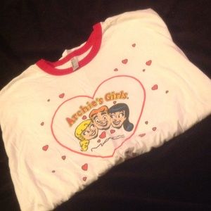 MAC Cosmetics Archie's Girls XL TShirt