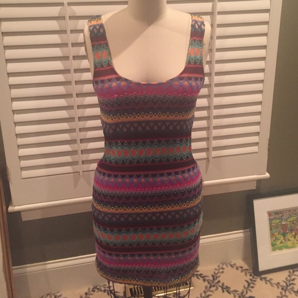 LF knit cut out dress size M