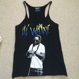 Oversized Lil Wayne tank
