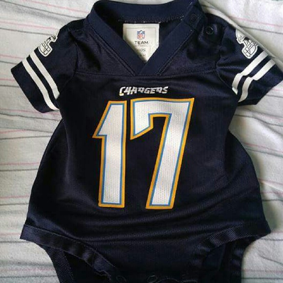 Authentic chargers baby jersey
