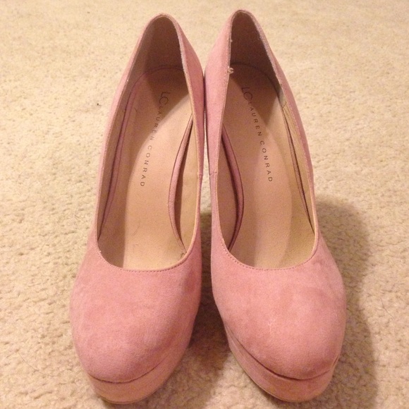Blush heels