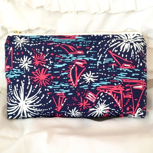 Lilly Pulitzer Sparks Fly Cosmetic Bag
