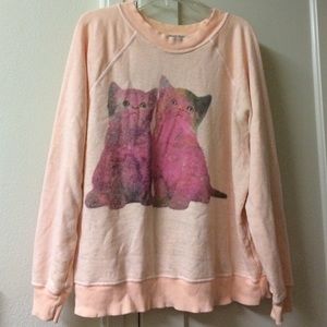 Wildfox Galaxy Cat Sweater