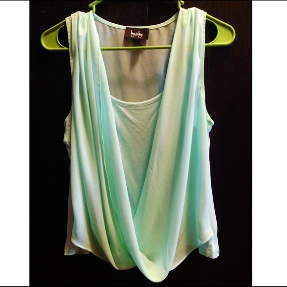 Never Worn Mint/aqua Blouse