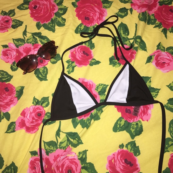 Victoria Secret Black and White swimsuit