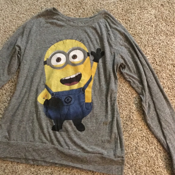 Despicable me long sleeve tshirt