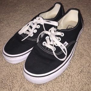 Black Vans