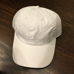White baseball cap