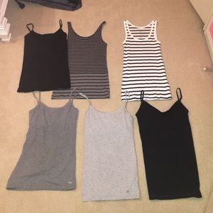 Set of 6 Tank tops
