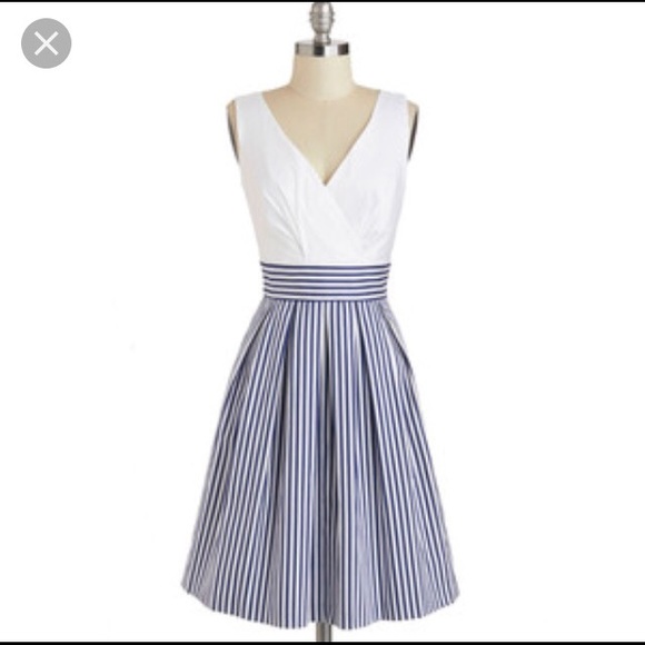 ModCloth Dresses & Skirts - ModCloth Blue + Ivy Nautical Dress